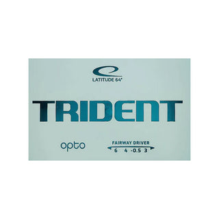 Latitude 64 Disc Golf Opto Trident Fairway Driver 6/4/-0.5/3 Blue/Turquoise 174 grams