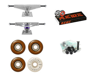 Upgrade Kit - Venture Trucks, Spitfire 53mm Wheels, Bones Bearings