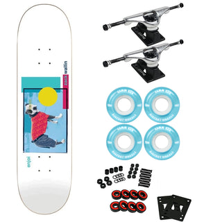 Enjoi Complete Wallin Skart 8.5" Soft Wheels (Beginner Friendly)