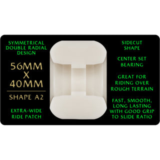 Powell Peralta Skateboard Wheels 56mm x 40mm Dragon Formula 88A Neil Blender A2 Off White