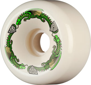 Powell Peralta Skateboard Wheels 60mm x 40mm Dragon Formula 88A Bomber Off White