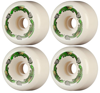 Powell Peralta Skateboard Wheels 60mm x 40mm Dragon Formula 88A Bomber Off White