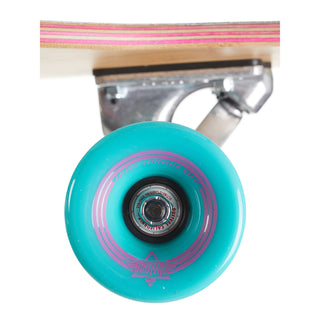 Dusters Longboard Wanderlust Teal/Purple Dancer 9.5" x 47"