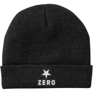 Zero Skateboards Beanie Army Star Embroidered Black
