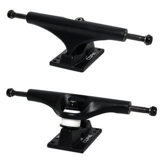 Core Hollow Trucks 6.0 (8.75") Black With Black Base (Hollow Kingpin)