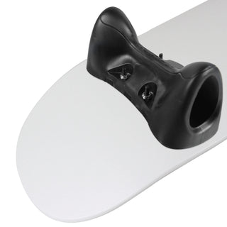 Softrucks Practice Complete - 7.75" Dipped White Deck / Black Trucks