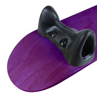 Softrucks Practice Complete - 8.0" Stained Purple Deck / Black Trucks