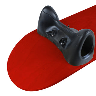Softrucks Practice Complete - 8.0" Stained Red Deck / Black Trucks