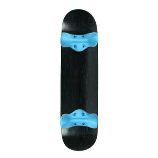 Softrucks Practice Complete - 7.75" Stained Black Deck / Blue Trucks