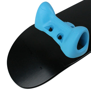 Softrucks Practice Complete - 7.75" Dipped Black Deck / Blue Trucks