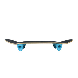 Softrucks Practice Complete - 8.0" Stained Red Deck / Blue Trucks