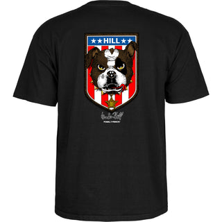 Powell Peralta Skateboard Shirt Hill Bulldog Black