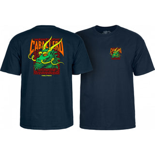 Powell Peralta Shirt Caballero Street Dragon Navy
