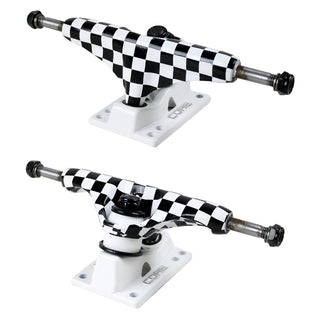 Core Trucks 5.0 (7.75") Checker Wrap / White Base