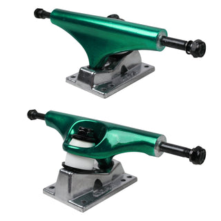 Core Trucks 5.25 (8.0") Anodized Green / Silver Base