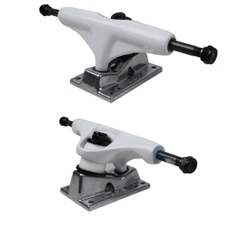 Core Trucks 5.0 (7.75") Dipped White / Silver Base