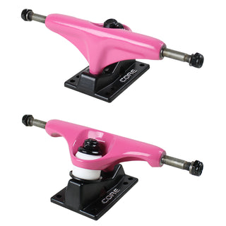 Core Trucks 5.0 (7.75") Dipped Pink / Black Base