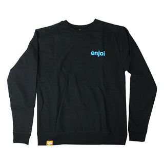 Enjoi Crew Sweatshirt Artsy Black