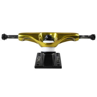 Core Trucks 5.0 (7.75") Anodized Gold / Black Base