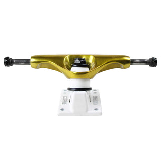 Core Trucks 5.0 (7.75") Anodized Gold / White Base