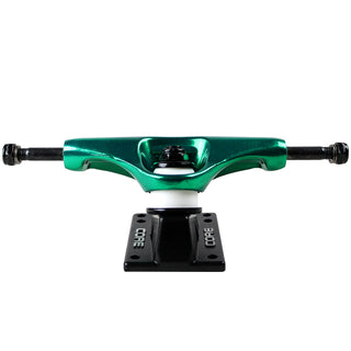 Core Trucks 5.0 (7.75") Anodized Green / Black Base