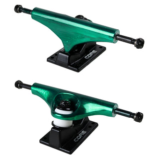 Core Trucks 5.25 (8.0") Anodized Green / Black Base
