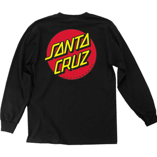 Santa Cruz Longsleeve Shirt Classic Dot Black