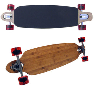 Bamboo Drop Through Lowrider complete - Black grip tape