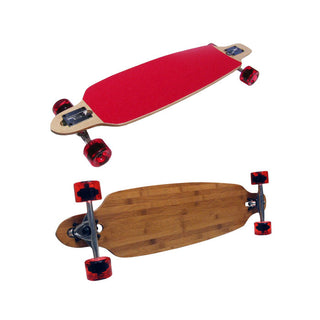 Bamboo Drop Through Lowrider complete - Red grip tape