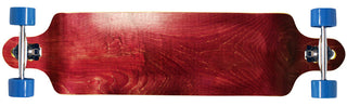 Longboard Complete Double Drop Down + Through 9.75 x 41.25 Red Concave Maple