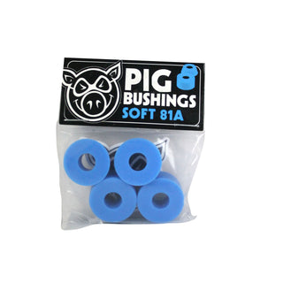 Pig Bushings Soft 81A Blue for 2 trucks