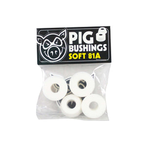 Pig Bushings Soft 81A White for 2 trucks