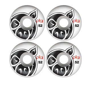 Pig Wheels 52mm Proline Natural 101A White