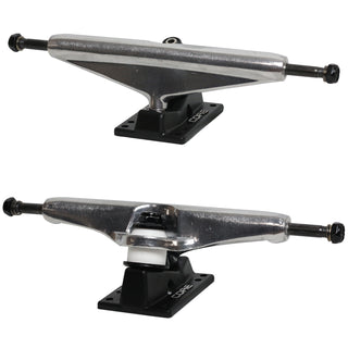 Core Hollow Trucks 7.0 (9.75") Silver With Black Base (Hollow Kingpin)
