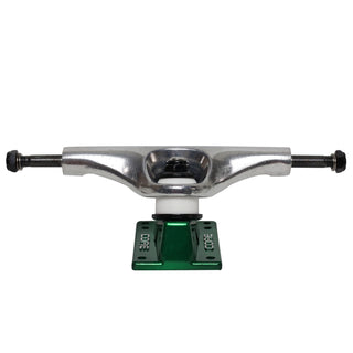Core Hollow Trucks 6.0 (8.75") Silver With Green Base (Hollow Kingpin)