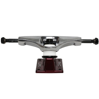 Core Hollow Trucks 5.0 (7.75") Silver With Red Base (Hollow Kingpin)