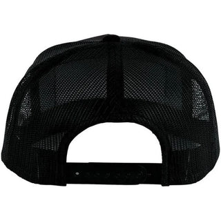 Creature Hat Reverse Patch Mesh Trucker Black