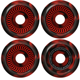 Spitfire Skateboard Wheels 54mm F4 99A OG Classics Swirl Black/Red