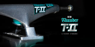Thunder Skateboard Trucks T-II Polished 148 (8.25") Silver