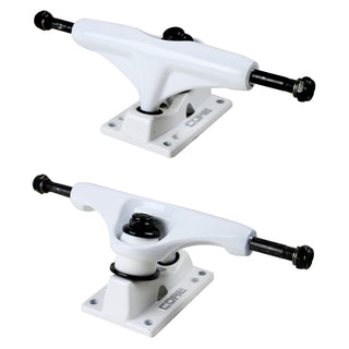 Core Trucks 5.0 (7.75") Dipped White / White Base