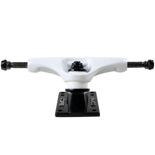 Core Trucks 5.0 (7.75") Dipped White / Black Base