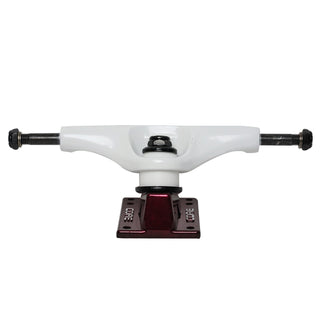Core Hollow Trucks 5.25 (8.0") White With Red Base (Hollow Kingpin)