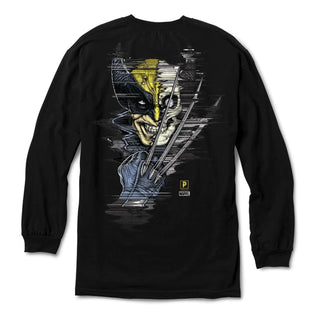 Primitive Paul Jackson Marvel Longsleeve Shirt Wolverine Black