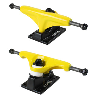 Core Trucks 5.0 (7.75") Dipped Yellow / Black Base