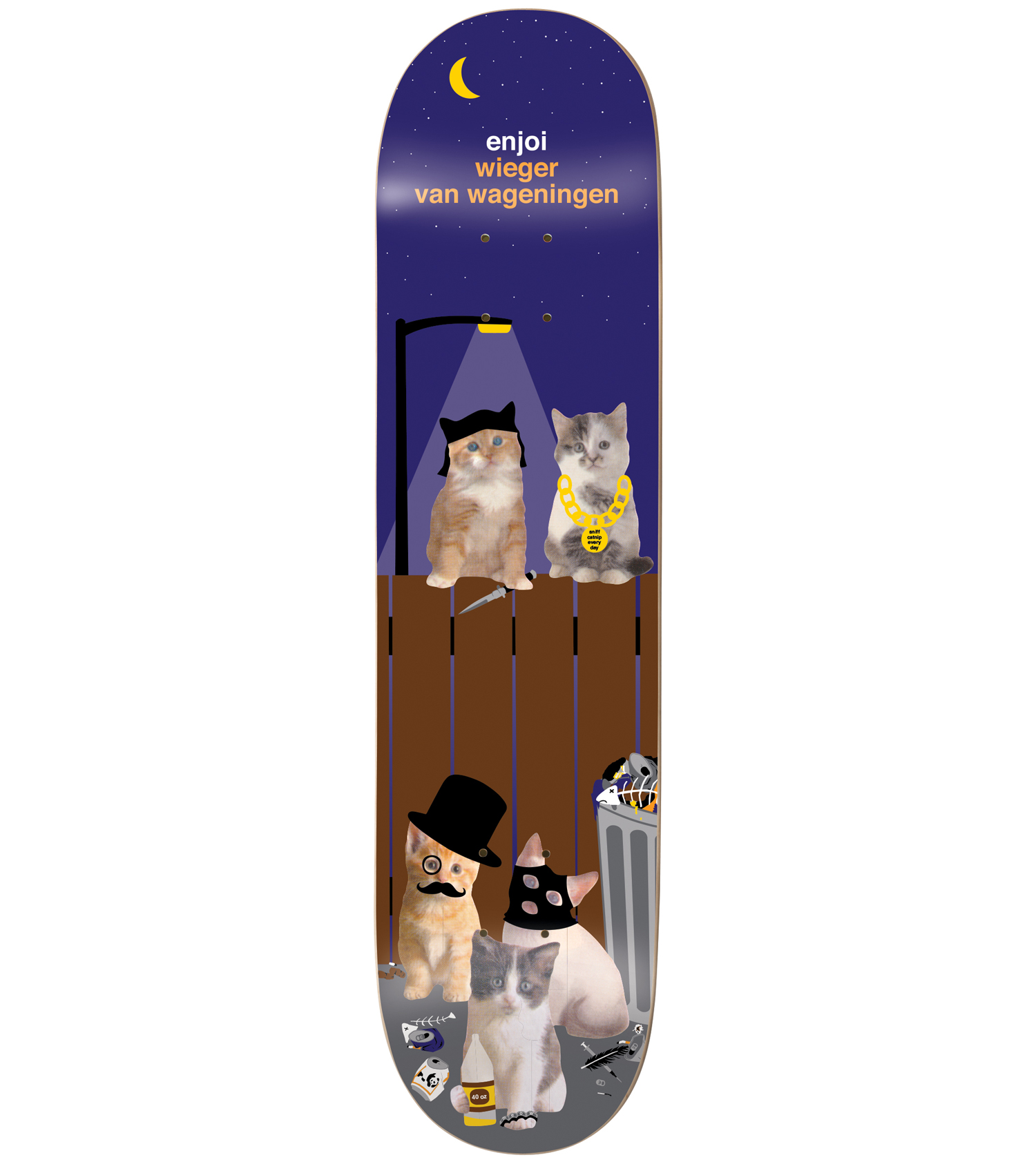 enjoi cat skateboard