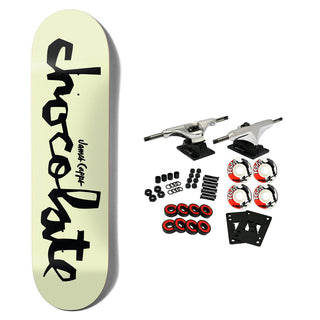 Chocolate Skateboard Complete Capps Chunk Pop Secret 8.5" x 32"