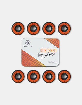 Quantum Bearing Science Ryan Decenzo Isotope Signature Pro Series Skateboard Bearings Kit