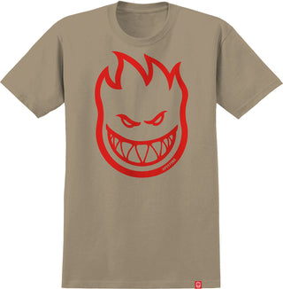 Spitfire Wheels Shirt Bighead Sand/Red