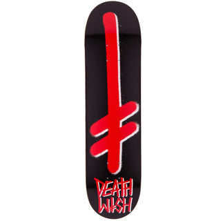Deathwish Deck Gang Logo Black/Red 8.0"