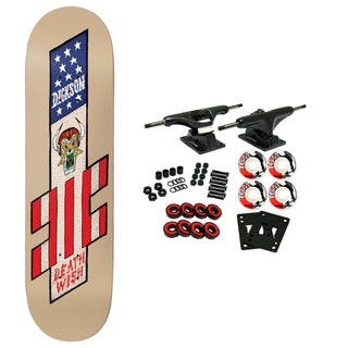 Deathwish Skateboard Complete Dickson Nightmare City 8.125"x 31.5"